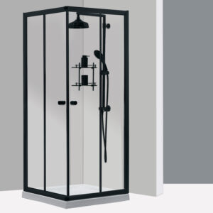 קאן black model- מקלחון הזזה פינתי